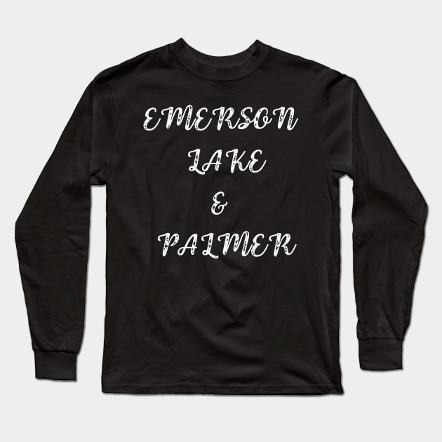 Emerson Lake & Palmer Long Sleeve T-Shirt by Klau
